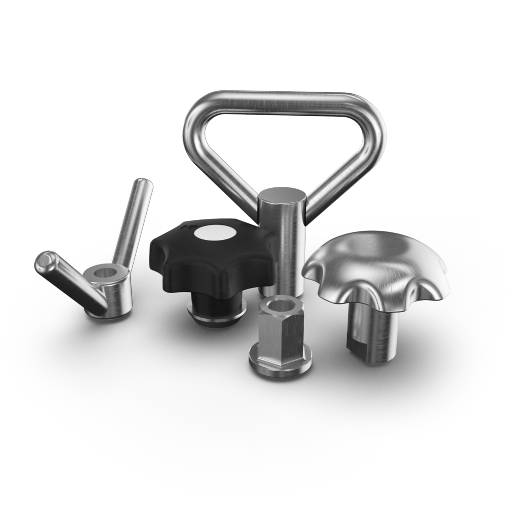 Nuts, bolts, handles zimmerlin GmbH EdelstahlTechnik